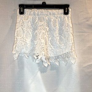 Charlotte Russe - Lace Shorts